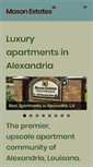 Mobile Screenshot of liveatmasonestates.com